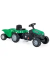 07 316 Active Römorklu Traktör Pedallı Yeşil -pilsan Oyuncak