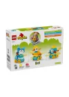 10448 Lego Duplo 3ü1 Arada Tekerlekli Hayvanlar 58 Parça +2 Yaş