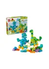 10451 Lego Duplo 3ü1 Arada Tekerlekli Dinozorlar 103 Parça +3 Yaş