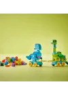 10451 Lego Duplo 3ü1 Arada Tekerlekli Dinozorlar 103 Parça +3 Yaş