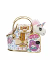 10873 Cutekins Taşıma Çantalı Peluş Unicorn Lou Lou -sunman