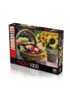 11227 Meyve Ve Ayçiçeği 1000 Parça Puzzle -ks Puzzle