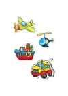 12003 Ks Baby Puzzle - Ulaşım Araçları / 15 Parça Puzzle / +2 Yaş