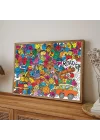 14452 Puzzle 1000 Mr Men Lisanslı 1000 Parça Yetişkin Puzzle