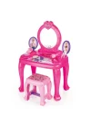 1609 Barbie Ayaklı Makyaj Masası Ve Sandalye Seti - Dolu