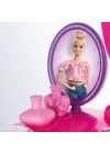 1609 Barbie Ayaklı Makyaj Masası Ve Sandalye Seti - Dolu