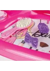 1609 Barbie Ayaklı Makyaj Masası Ve Sandalye Seti - Dolu
