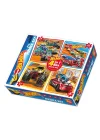 1895 Hotwheels 4ın Puzzle