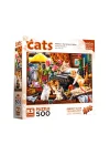 20052 Kittens İn The Writer’s Office 500 Parça Puzzle