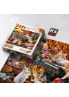 20052 Kittens İn The Writer’s Office 500 Parça Puzzle