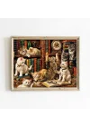 20090 Puzzle 500 Cats İn The Library