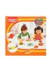 2015 Crafy Süper Burger Oyun Hamuru Seti 200 G 12 Parça