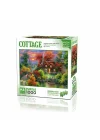20672 Göl Evinde Sonbahar 1000 Parça Puzzle -ks Puzzle