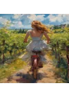 20789 Puzzle 1000 Girl On Bike