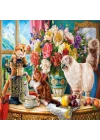 20794 Puzzle 1000 Family Cats Near The Window
