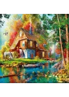 20816 Puzzle 1000 Autumn Watermill