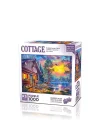 20818 Puzzle 1000 Evening Sunset Cabin