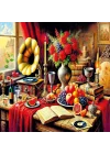 20846 Puzzle 1000 Silent Melody On A Baroque Table