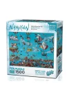 22024 Flying Above The City 1500 Parça Puzzle -ks Puzzle