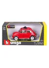 22099 Burago Fiat 500l 168 Kırmızı 1:24 -sunman