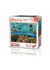 22523 Migration Routes Hagia Sophia 2000 Parça Puzzle -ks Puzzle