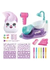 45544 Sun-cnl-hobi Set Aırbush Peluş Haır Iffıc Haır Style Salon B O