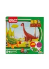 4734 Crafy 14’lü Oyun Hamuru Kalıp Seti – Dinozorlar