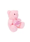 4763 Peluş Ayı Prens Ve Prenses Kalpli Ayı 45 Cm
