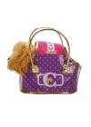 50585 Cutekins Taşıma Çantalı Peluş Köpek -sunman