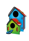 5269 Kumtoys Boyanabilir 3lü Kuş Evi - Bird House