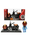 5835 Sun-myg-motosiklet 1 14 Honda Monkey Kasklı Figür Pb 3r Ses Işık