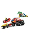 60412 Lego City 4x4 Kurtarma Botlu İtfaiye Kamyonu 301 Parça +5 Yaş