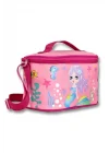 Cennec Şeffaf Bölmeli Pembe Deniz Kızı İlkokul Beslenme Çantası - Kız Çocuk