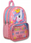 Cennec Şeffaf Bölmeli Pembe Unicorn İlkokul Sırt Çantası Seti - Kız Çocuk