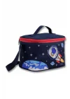 Ümit Çanta 5043 Isı Yalıtımlı erkek (Astronot Baskılı, Lacivert Kırmızı Renkli) Beslenme Çantası