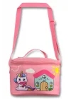 Ümit Çanta Kız Çocuk Beslenme Çantası (Thermo Isı Yalıtımlı) - Unicorn - Pembe Yeşil - 5052