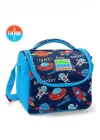 Kids Lacivert Mavi Uzay Desenli Thermo Beslenme Çantası 11807