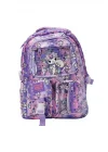 Desenli Mor Okul Çantası 3394