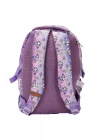 Desenli Mor Okul Çantası 3394