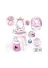 7600320250 Smoby Disney Prensesleri 2si1 Arada Güzellik Masası Oyun Seti