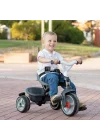 7600741503 Baby Driver Tricycle 3 Tekerlekli 3ü 1 Arada Gri Bisiklet +10 Ay