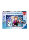 90747 Disney Frozen Kuzey Işıkları 2x24 Parça Ravensburger Puzzle