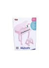 Bao-1403-0213 Pink 37 Tuş Büyük Pembe Piyano Mp3 Ve Mikrofonlu