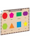 Caahs-3204 Ca Games Ahşap Geometrik Şekiller Bul-tak