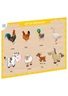 Caahs-3211 Ca Games Ahşap Çiftlik Hayvanları Bul-tak