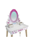Çg68 Okutan, Ahşap Çocuk Makyaj Masası Seti