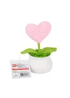 Fl-7 12li Kroşe Örgü Saksıda Kalp -birliktoys