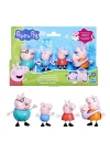 G0506 Peppa Pig Ve Ailesi 5li Figür Seti +3 Yaş