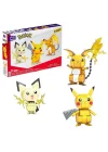 Gyh06 Mega™ Pokémon™ Pikachu Dönüşüm 3lüsü 621 Parça +7 Yaş