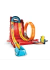 Hdx78 Hw Track Builder Benzin Bidonu Akrobasi Seti, Hot Wheels Track Builder